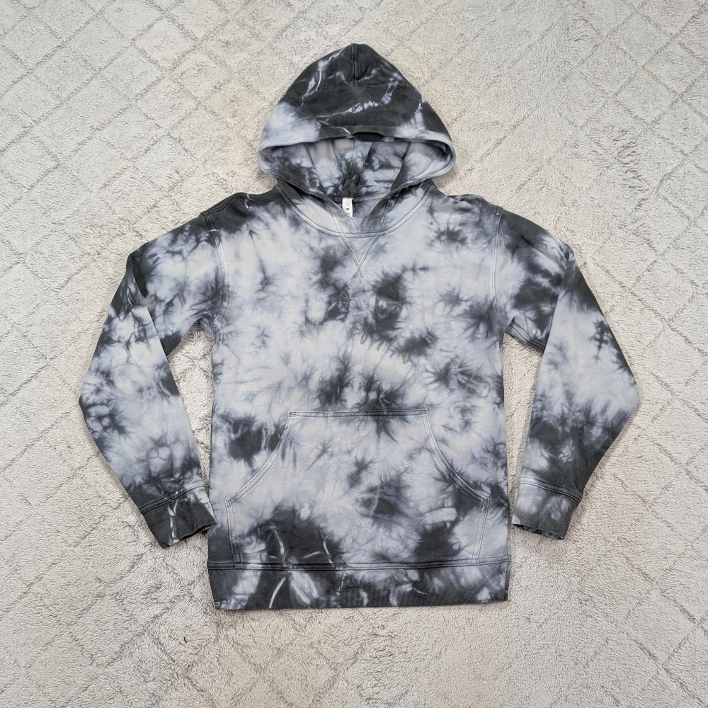 Lululemon Hoodie Sweatshirt Womens 4 Gray Earth Dye Stone All Yours Cotton Terry